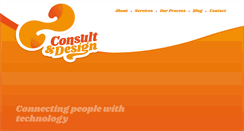 Desktop Screenshot of consultanddesign.com