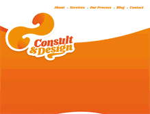 Tablet Screenshot of consultanddesign.com